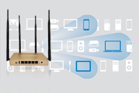 WiFi提速的秘诀—11AC · MU-MIMO的安网R720GW